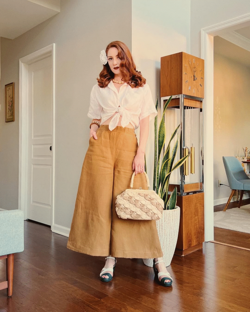 Chic Linen Pants Outfits