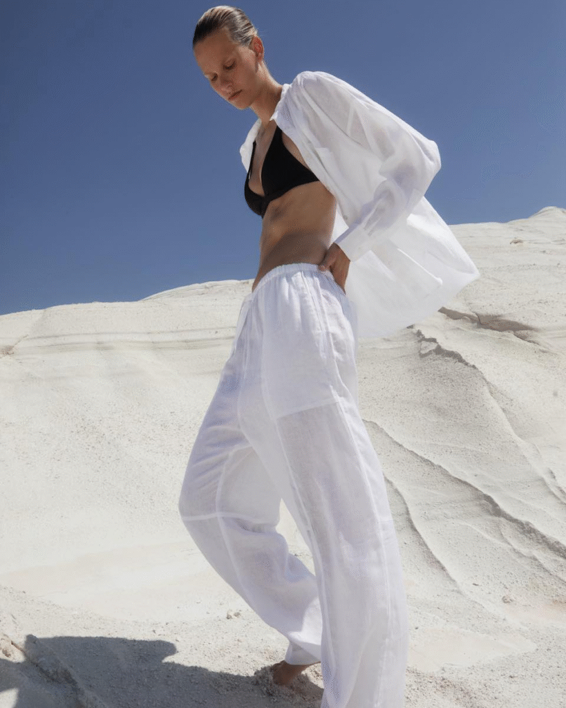 Chic Linen Pants Outfits