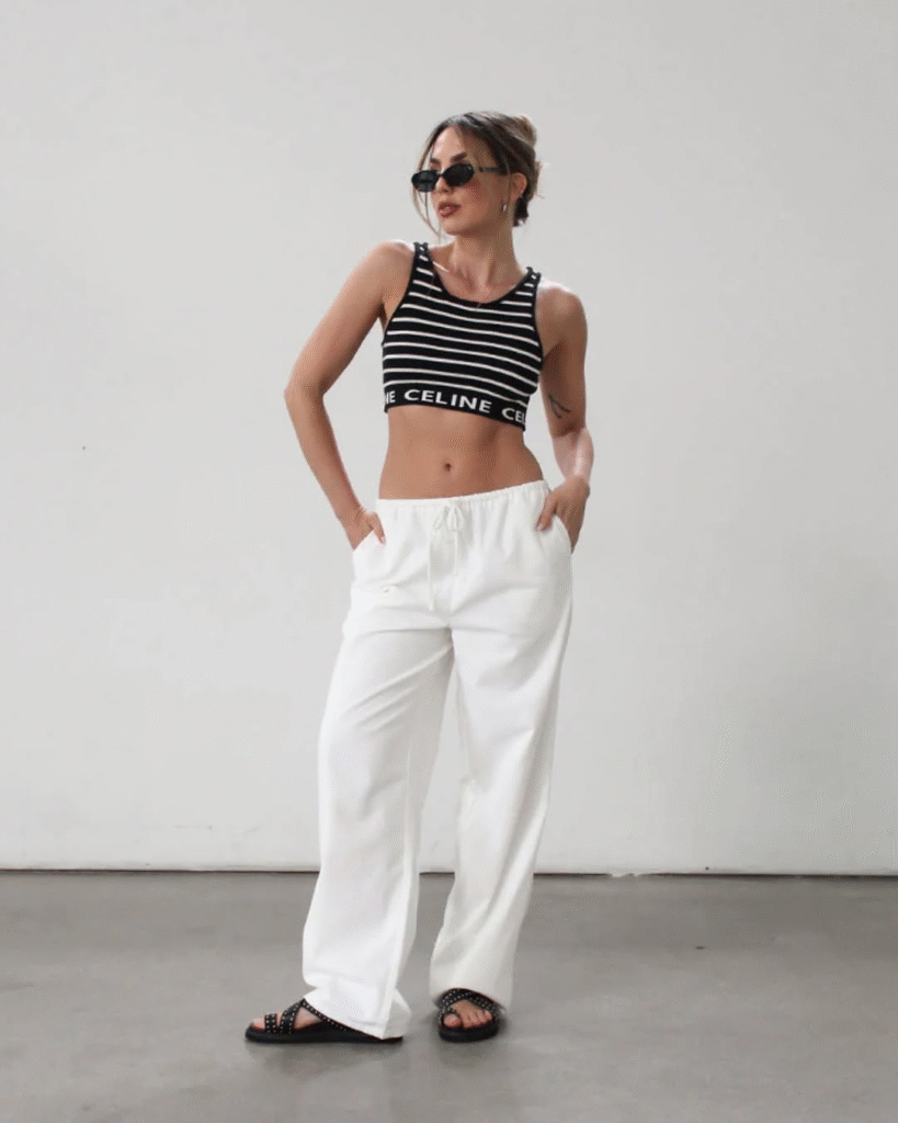 Chic Linen Pants Outfits