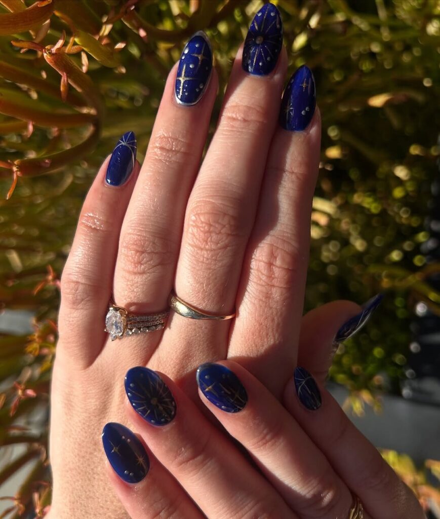 New Years Nails